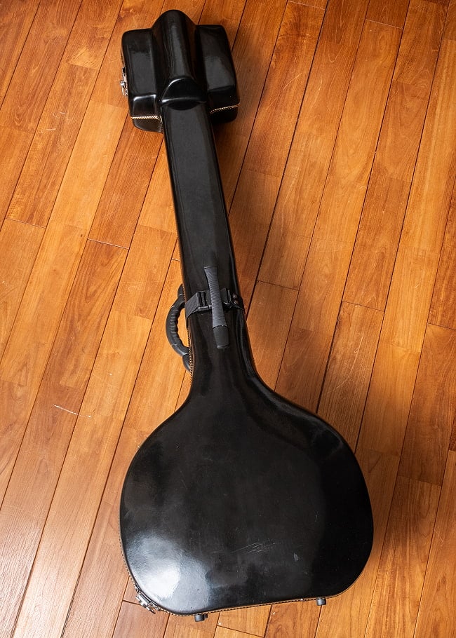 タンプーラ 〔全長約142cm〕 インド古典音楽 声楽用ドローン楽器 大型モデル ハードケース付き 16 - しっかりとしたケース付き