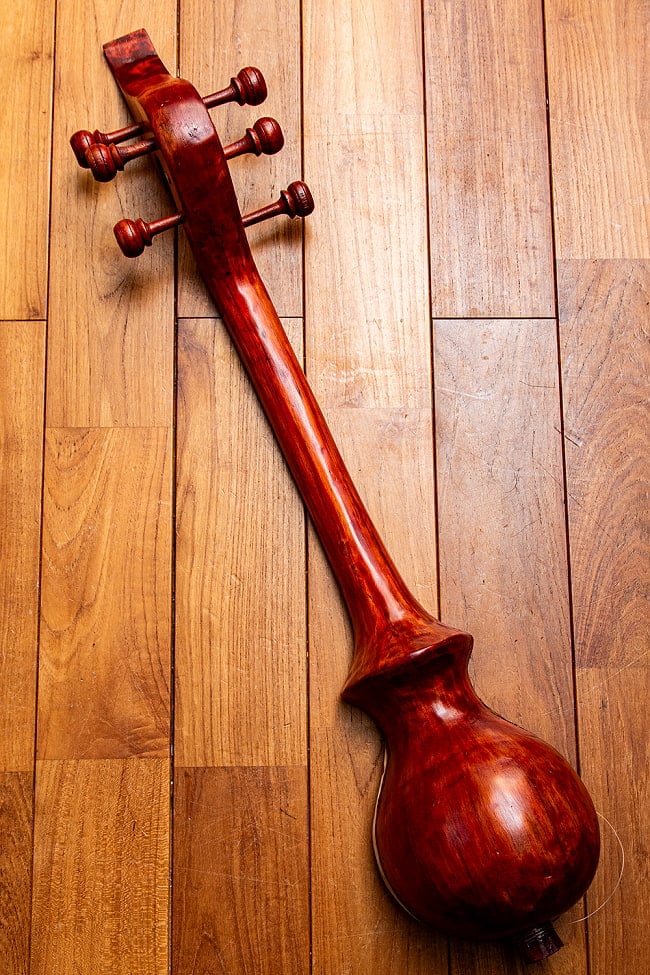 トゥンナ tungna ネパール伝統の弦楽器 10 - 2：シンプルの背面です。