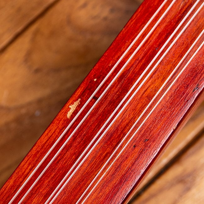 トゥンナ tungna ネパール伝統の弦楽器 7 - フレットのないギターといった素朴なスタイルです。