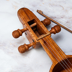 ネパールのサーランギ 伝統様式にもとづく コンサートクオリティ 大60.5cm - サブ2