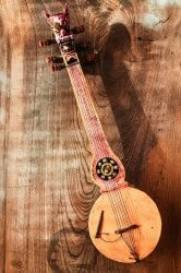 【1点物】トゥンナ tungna ネパール伝統の弦楽器 五色