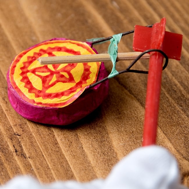 【10個セット】小さくても大きな音 ばちばちスモール太鼓 3 - 拡大写真です