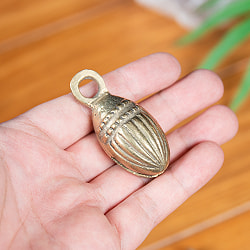 【5個セット】 インドの鈴　アーモンド・グングル　【5.5cm】 - サブ4