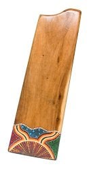 ボックス・ディジュリドゥ【木目×オレンジ、赤系】の商品写真