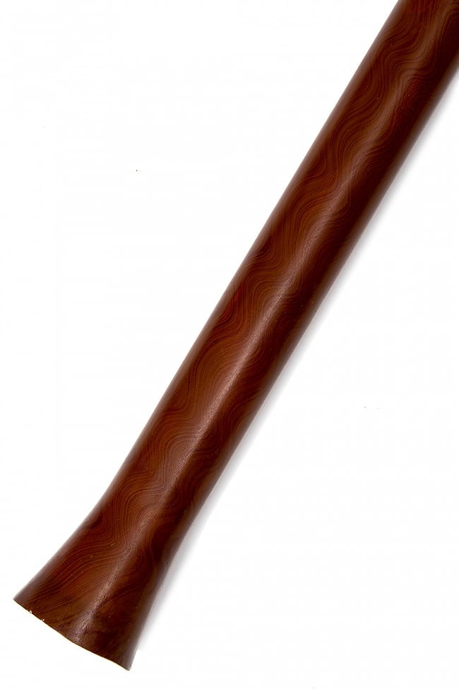 PVC製サイケデリックディジュリドゥ 130cm 10 - 4：ブラウン