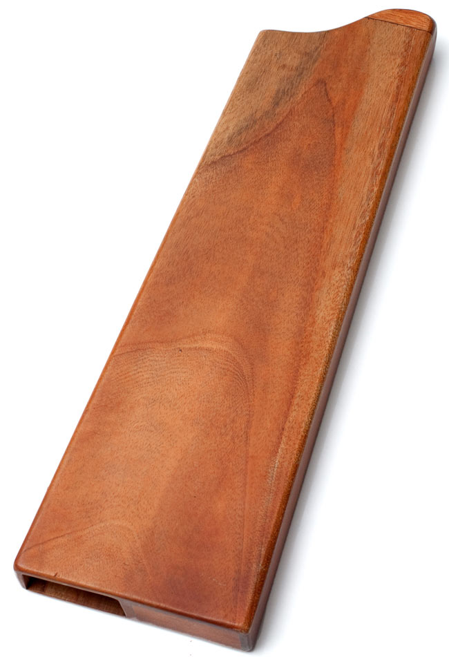 ボックス・ディジュリドゥ【木目・茶・艶なし】の写真