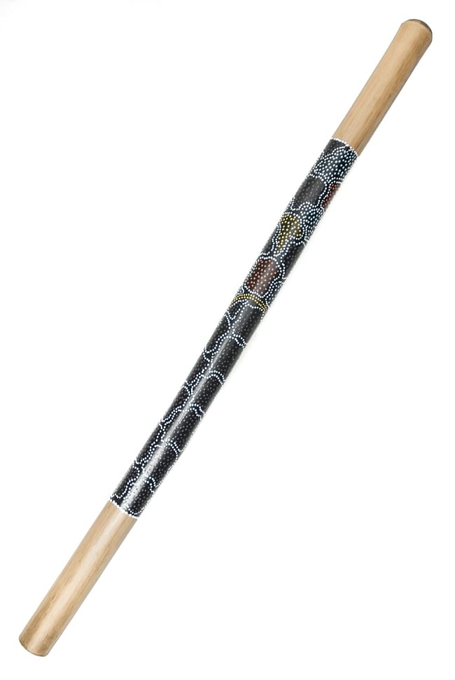 ハンドペインティング・バンブーディジュリドゥの写真ディジュリドゥ,オーストラリア,インドネシア　楽器,管楽器,民族楽器,アボリジニ