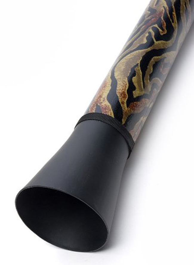 PVC製サイケデリックディジュリドゥの商品写真 2枚目 ボトム部の写真です。