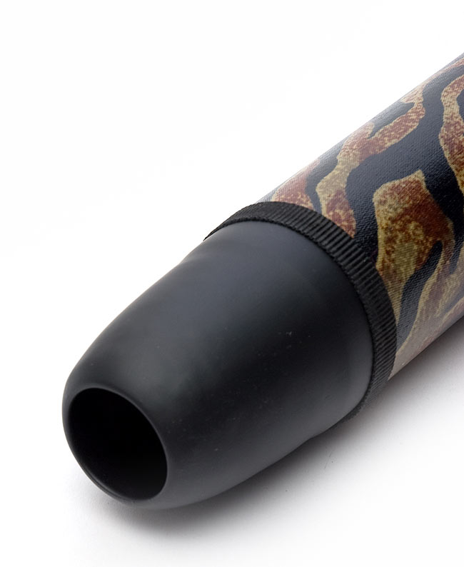 PVC製サイケデリックディジュリドゥの商品写真 3枚目 吹き口の拡大写真です。