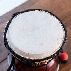 ダムルー　バリ島のドットペイントがかわいい｜シヴァ神の小さなでんでん太鼓・誰でも鳴らせる民族楽器 - サブ5