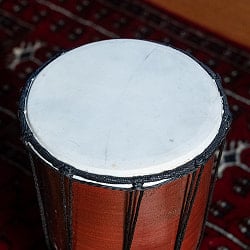 〔高さ：約40cm〕色鮮やかなドットペイントが魅力　ジャンベ｜バリ島の手作り民族楽器・コンパクトサイズの打楽器パーカッション - サブ3