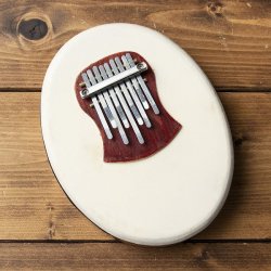 【高級カリンバ】 オーバルサンスーラ(TI-KLMB-18)