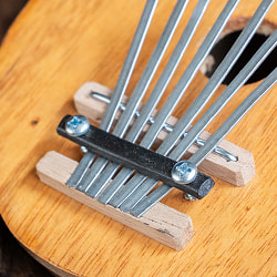 7弦 ココナッツカリンバ〔シンプル木目〕 - サブ3