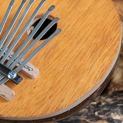 7弦 ココナッツカリンバ〔シンプル木目〕 - サブ4