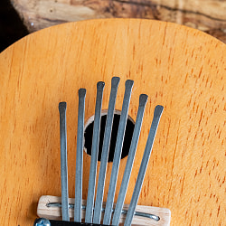 〔少し大きめ〕7弦 ココナッツカリンバ〔シンプル木目〕 - サブ2