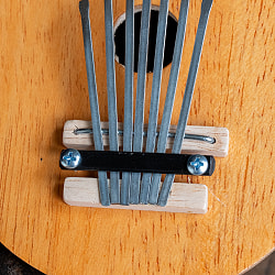 〔少し大きめ〕7弦 ココナッツカリンバ〔シンプル木目〕 - サブ3