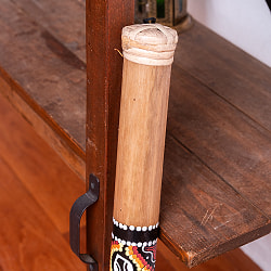 〔ドットペイント 約60cm〕レインスティック 雨音 波音のする楽器　民族楽器 - サブ3