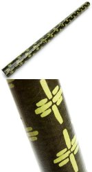 レインスティック 雨音がする民族楽器(100cm、PVC【伝統模様】)の商品写真