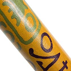 レインスティック 雨音がする民族楽器(100cm、PVC【伝統模様