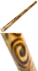 レインスティック 雨音がする民族楽器 (100cm、バンブー【渦巻き】)の商品写真