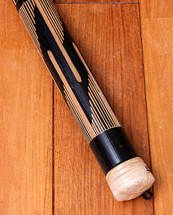 〔彫刻入り 約100cm〕レインスティック 雨音 波音のする楽器　民族楽器 - サブ5