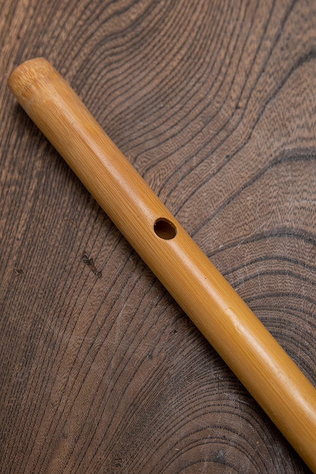 ベトナムの竹笛 - ロング 42cm 2 - 飾り部分です。