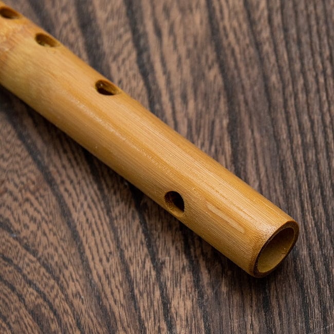 ベトナムの竹笛 - ロング 42cm 4 - 吹口部分です。