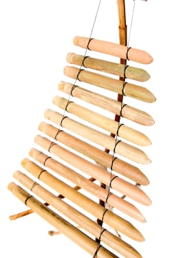 ベトナムの竹琴（トルン） 約100cm - サブ4