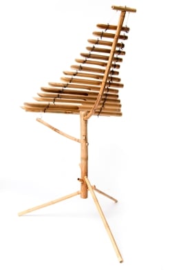 ベトナムの竹琴（トルン） 約130cm - サブ3