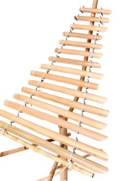 ベトナムの竹琴（トルン） 約130cm - サブ4