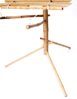 ベトナムの竹琴（トルン） 約130cm - サブ5