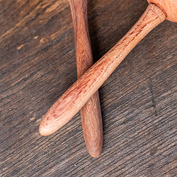 アジアのかわいい木製 マラカス 2個セット - サブ5