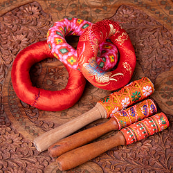 癒やしの音色 木魚セット - 中 - サブ3