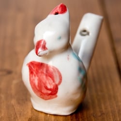 陶器の手作りバードホイッスル 本物の鳥みたいな音色 - サブ2