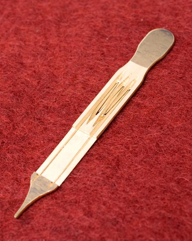 ケース付き ベトナム口琴 厚めトリプル 2 - 本体を、角度を変えて見てみました。