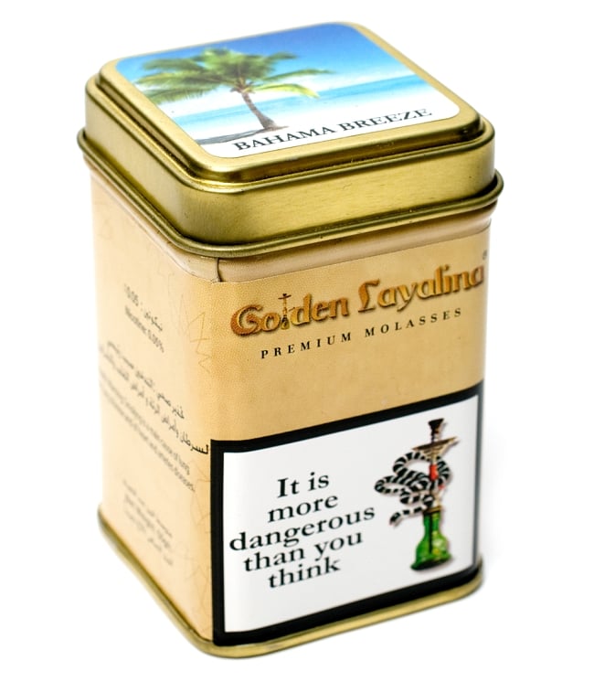 Bahama Breeze - 50g【シーシャフレーバー Golden Layalina ゴールデンラヤリナ】の写真1枚目です。全体写真ですGolden Layalina,ゴールデンラヤリナ,フレーバー,水タバコ