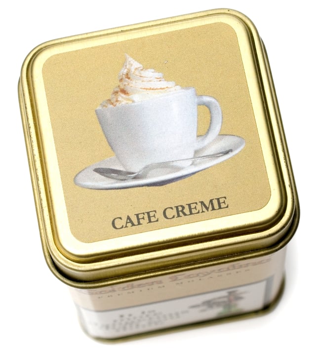 Cafe Creme - 50g【シーシャフレーバー Golden Layalina ゴールデンラヤリナ】 2 - ラベル部分の拡大です