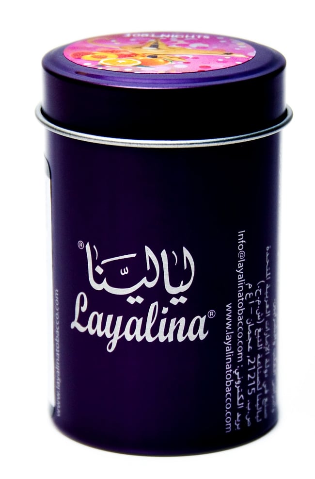 1001 NIGHTS - Layalina - 50g【シーシャフレーバーLayalina ラヤリナ】の写真1枚目です。全体写真ですGolden Layalina,ゴールデンラヤリナ,フレーバー,水タバコ