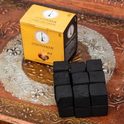 ココナッツ製のシーシャ炭 COCOYAYA - 18個入り 250g 樹脂香・レジン香にもオススメ
