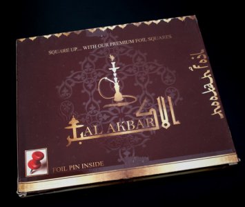 シーシャ用のアルミホイル - 穴開けピン入り(GNJ-FLAV-43)