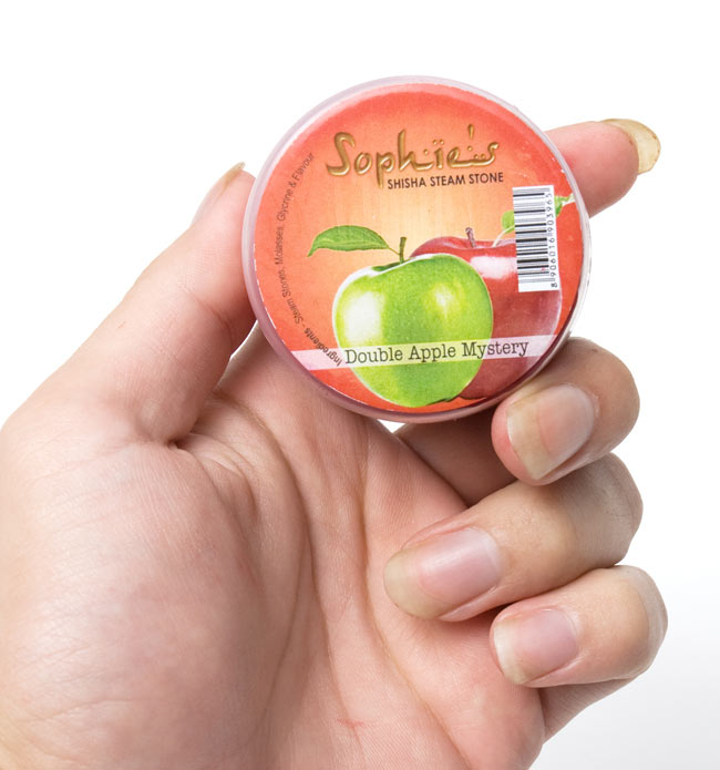 【Sophies】スチームストーン - Lusty Passion Fruit 2 - サイズを感じていただく為、手に持ってみたところです。