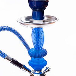 シーシャ（水タバコ）青【約41cm】 - サブ3