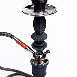 シーシャ（水タバコ）黒【約41cm】 - サブ4