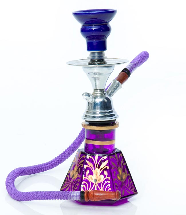 インド品質]シーシャ(水タバコ)【約29cm】-紫 の通販 - TIRAKITA.COM