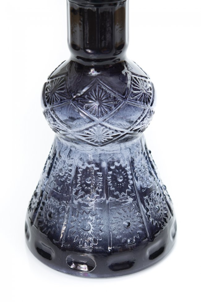 シーシャ(水タバコ) 黒【約50cm】 5 - ボトルの拡大です。異国情緒のあるデザインです。