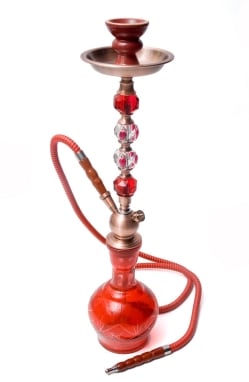 【Sophies Shisha Gel お試し】初めてのシーシャセット(水タバコ)赤【約65cm】の写真