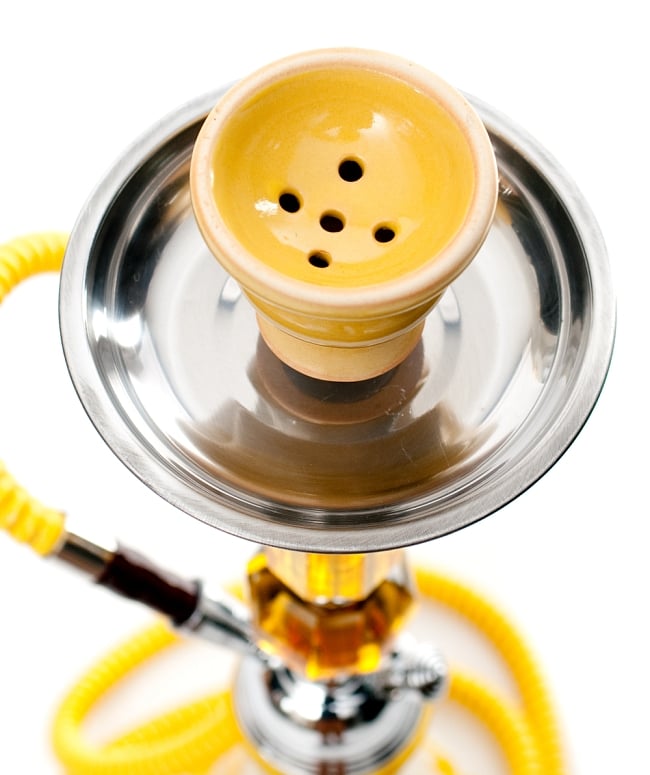 シーシャ(水タバコ)黄色【約51cm】 2 - シーシャ上部になります。