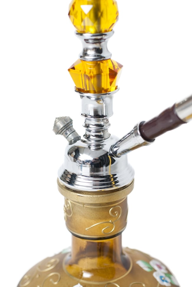 シーシャ(水タバコ)黄色【約43cm】 4 - 中央部の拡大です、