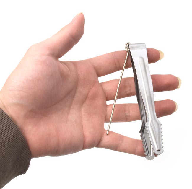 シーシャ(水タバコ)青【約43cm】 7 - こちらのシーシャには小さなトングが付属されております。