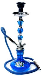 シーシャ(水タバコ)青【約43cm】の商品写真